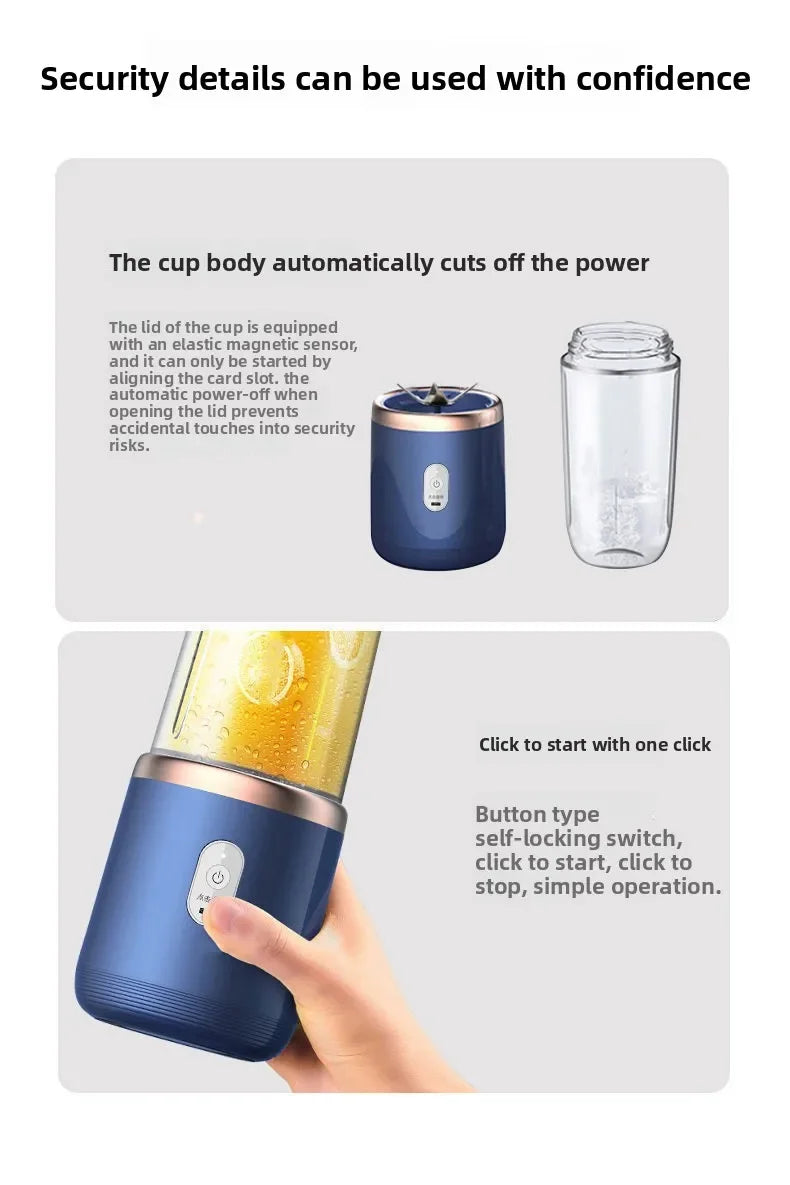 Portable Blender 2.0 — Blend Anywhere, Anytime