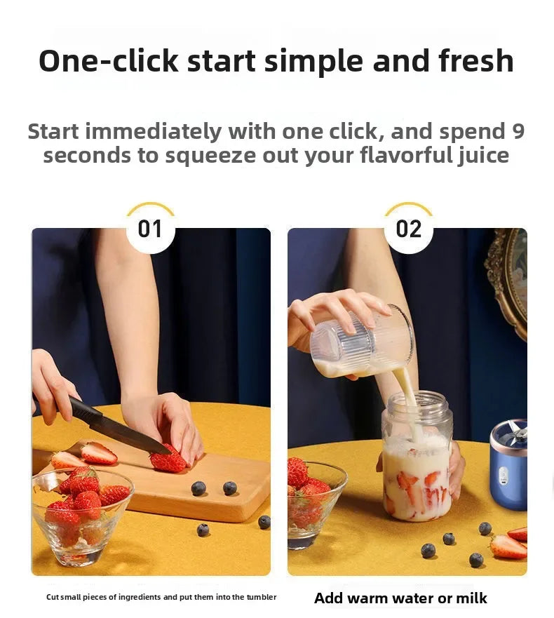 Portable Blender 2.0 — Blend Anywhere, Anytime