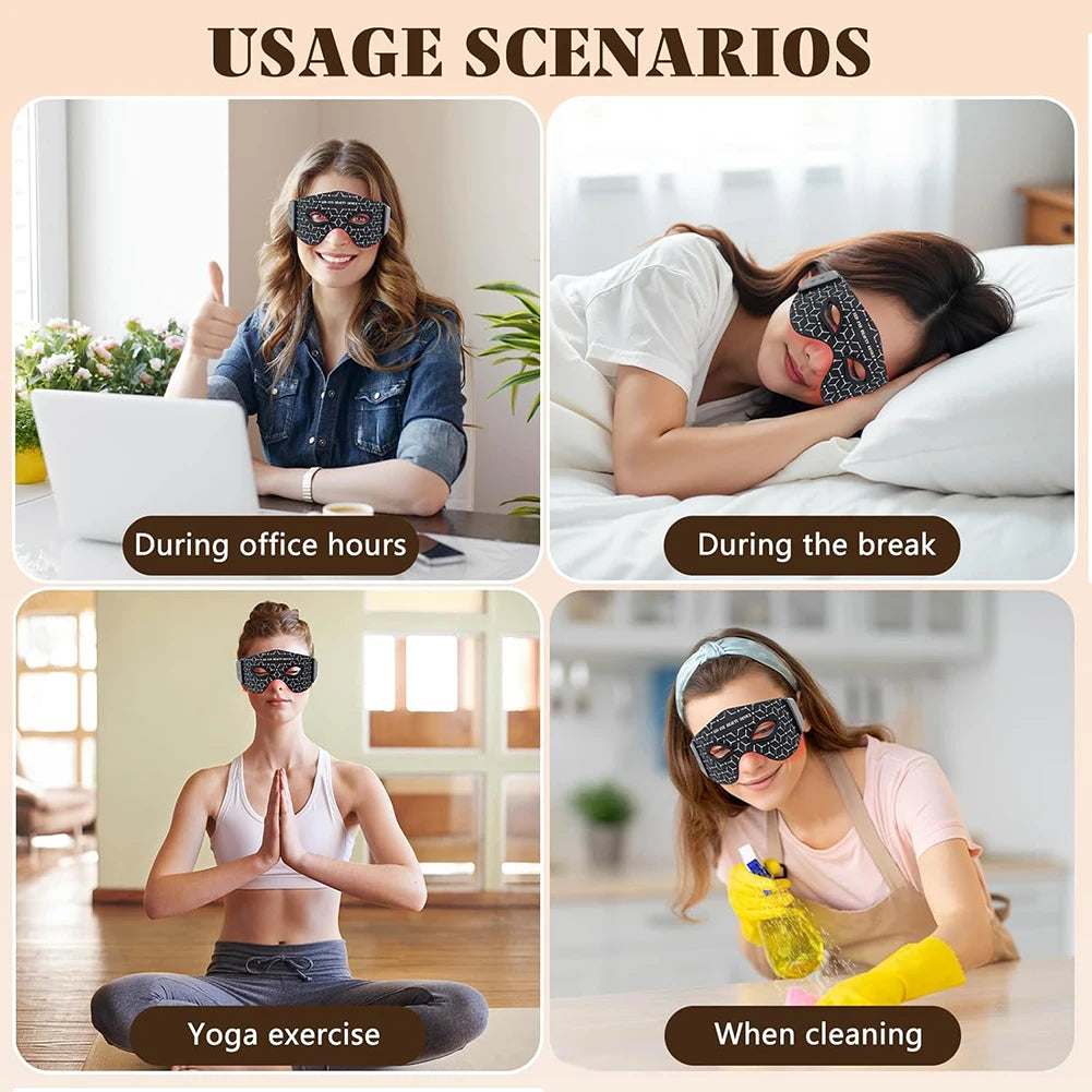 Red Light Therapy Eye Mask — Dark Circles & Puffiness