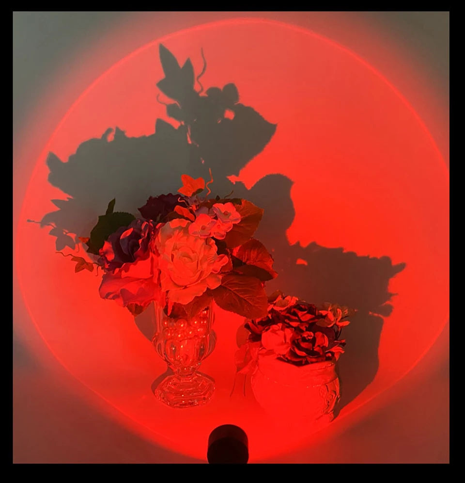 LED Sunset Lamp — Turn Any Room Into a Vibe