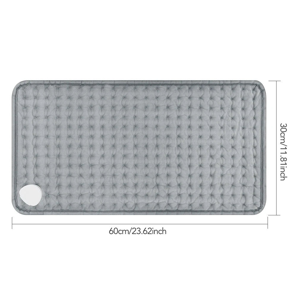 Electric Heating Pad for Period Cramps Winter Warm Blankets Office Camping Hand Waist Back Heat Pad 110V 220V Washable 60*30cm