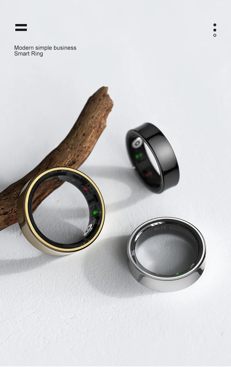 R09 Smart Ring – Track Your Health 24/7, Waterproof & Stylish