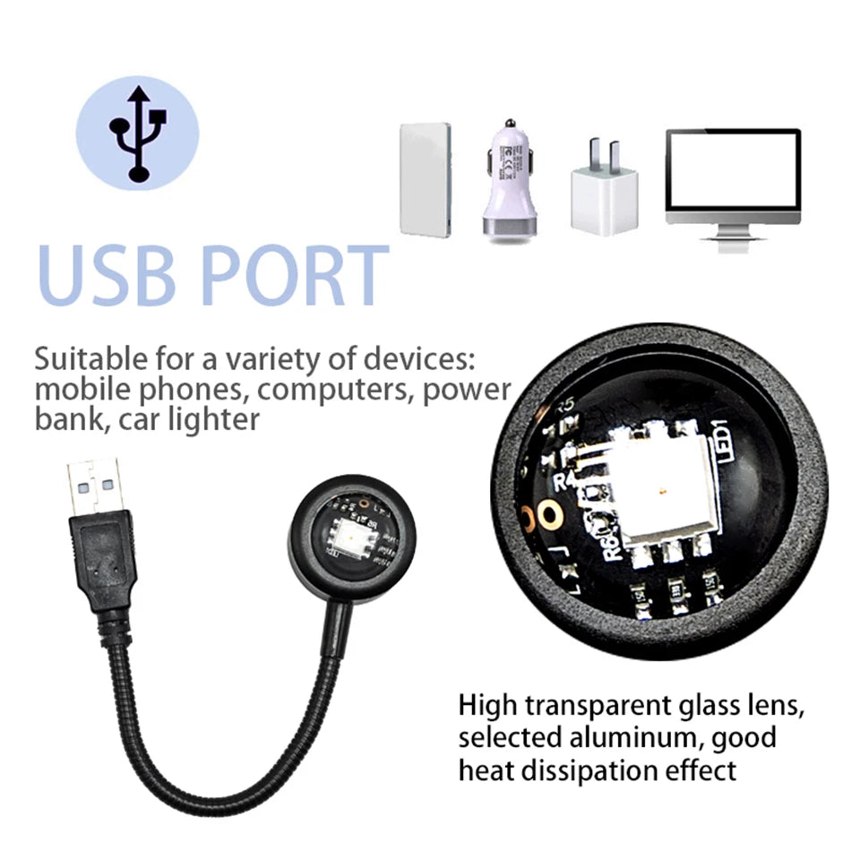 LED Sunset Lamp — Turn Any Room Into a Vibe