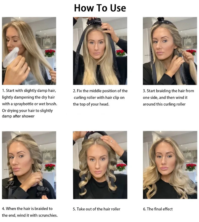 Heatless Curl Set — Perfect Curls While You Sleep