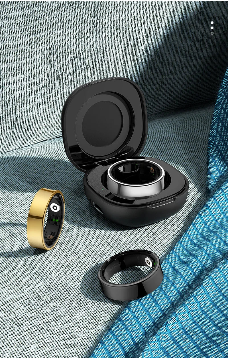 R09 Smart Ring – Track Your Health 24/7, Waterproof & Stylish