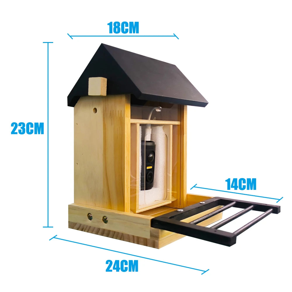 1080P Bird Feeder Camera