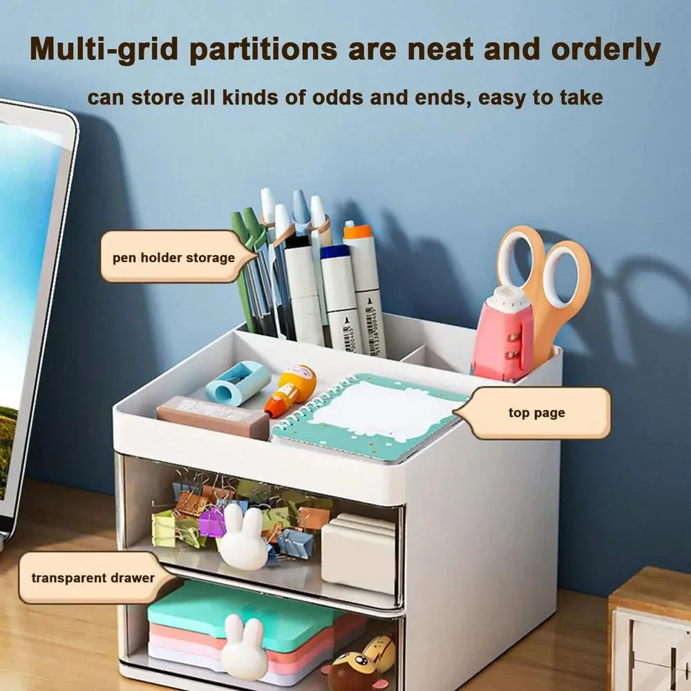 Aesthetic Desk Organizer — Work From Home in Style