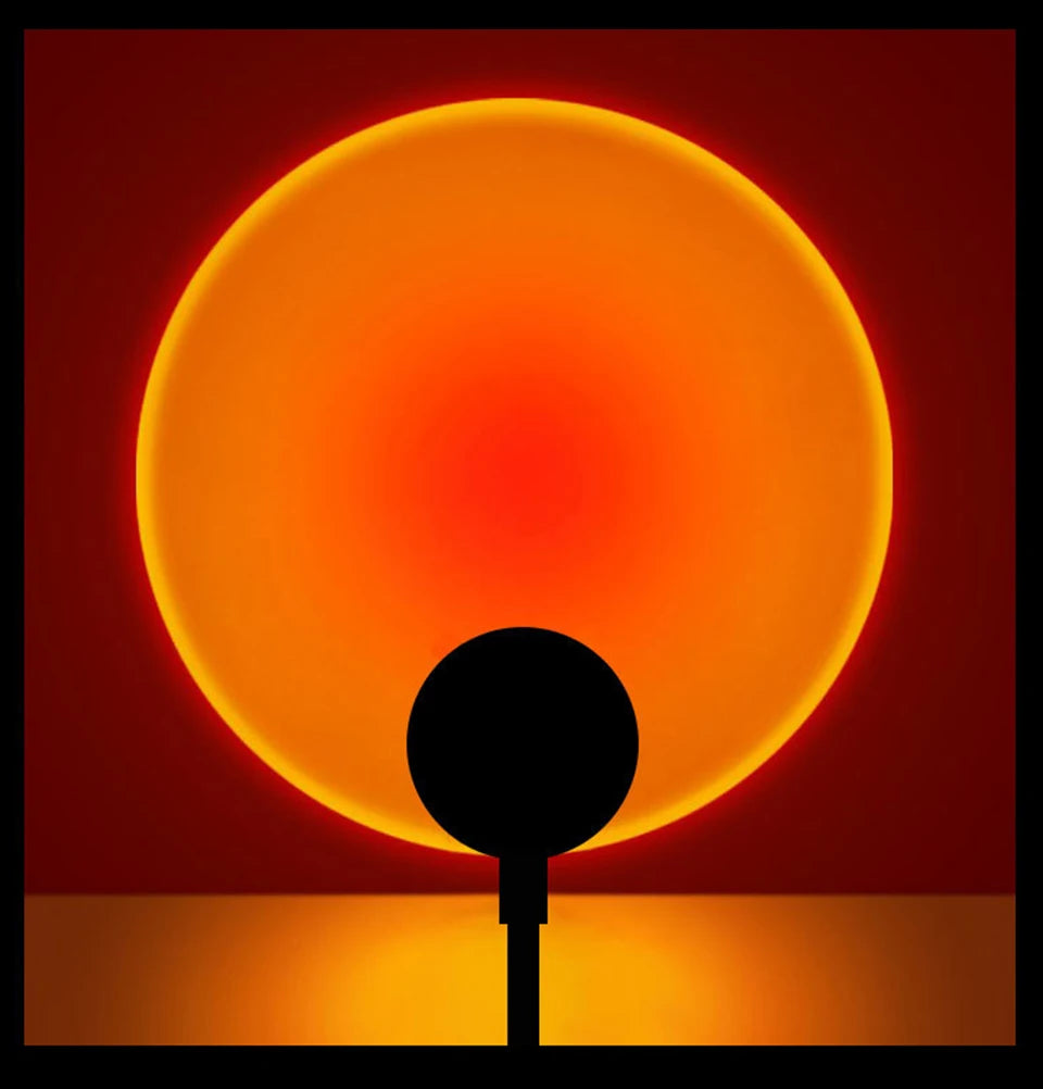 LED Sunset Lamp — Turn Any Room Into a Vibe