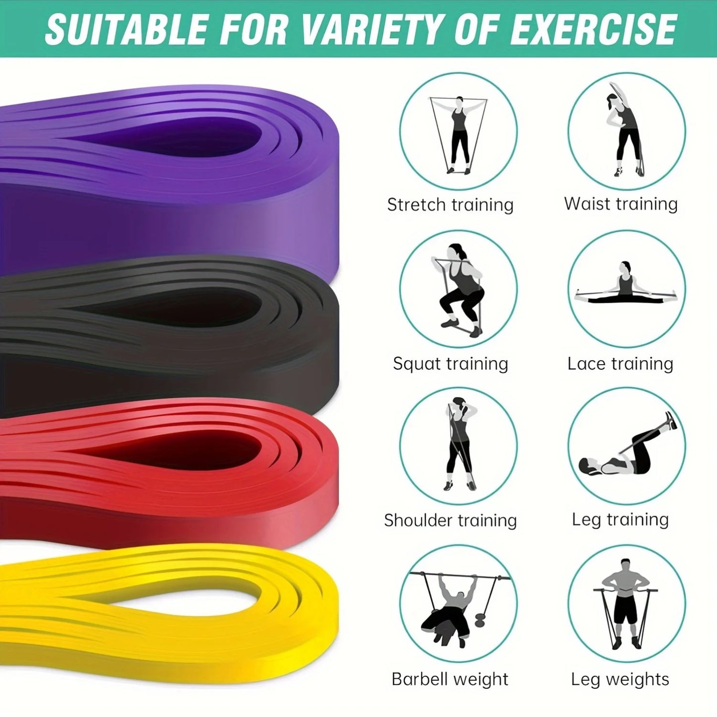 Resistance Band Set — Full Body Workouts Anywhere