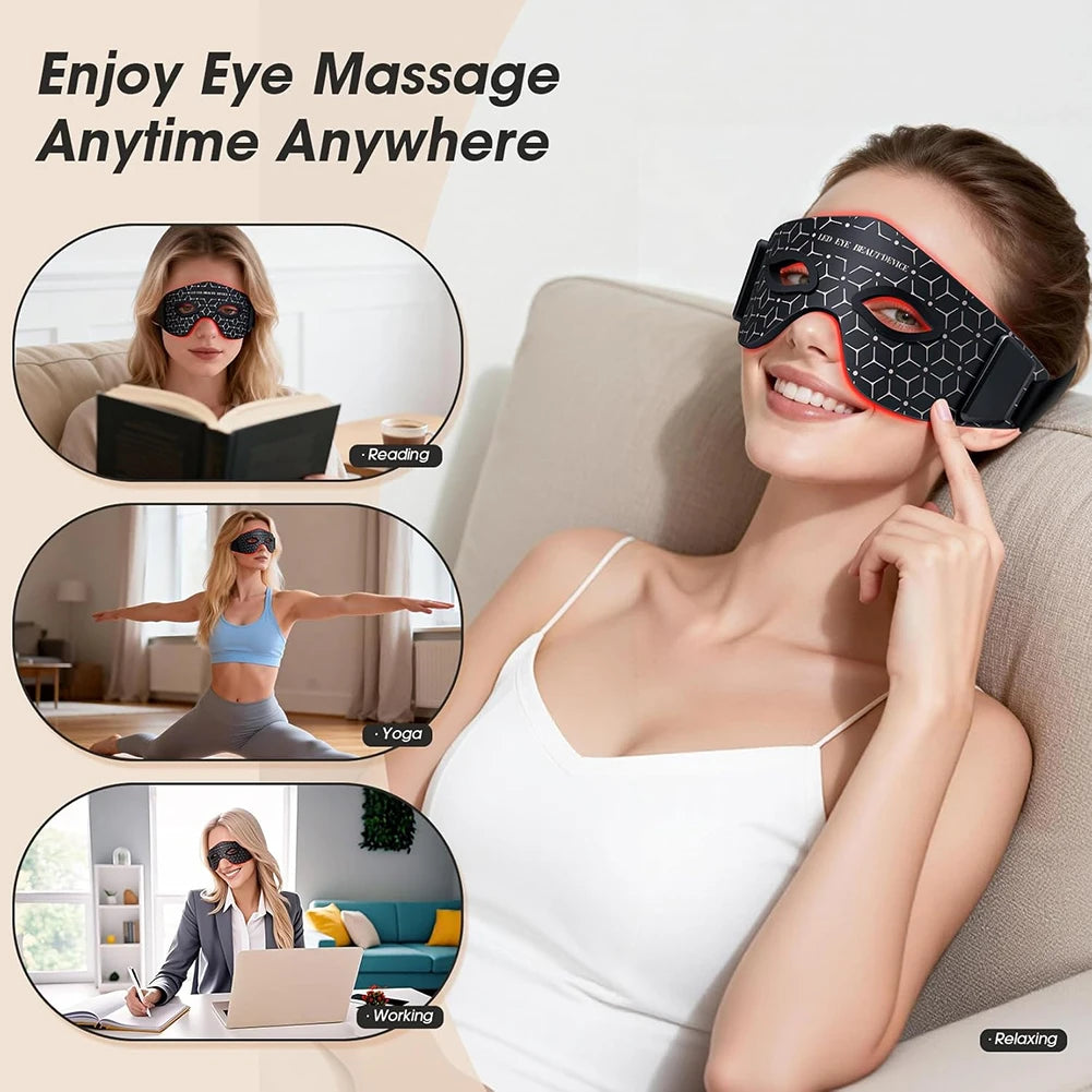 Red Light Therapy Eye Mask — Dark Circles & Puffiness