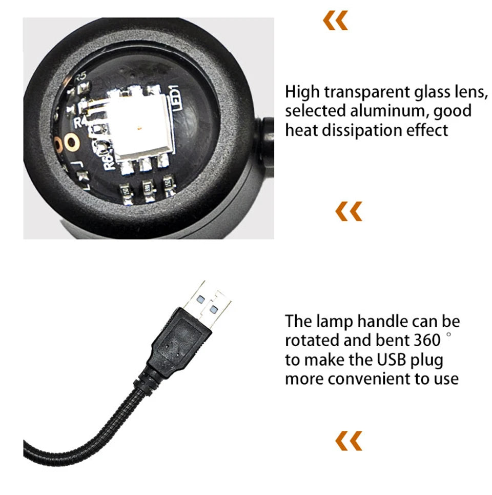 LED Sunset Lamp — Turn Any Room Into a Vibe