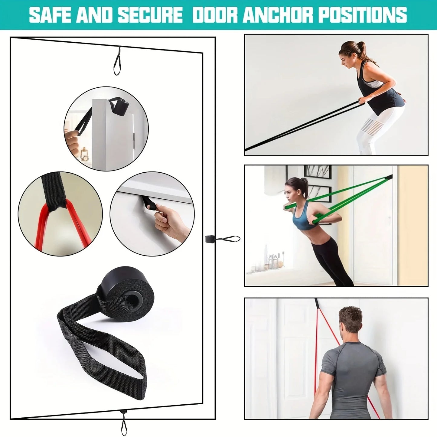Resistance Band Set — Full Body Workouts Anywhere